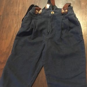 Cute vintage Ralph Lauren pants with suspenders